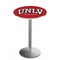 Holland Bar Stool Co 36" Stainless Steel UNLV Pub Table L214S3628UNevLV - alternate 1